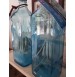 Recycled Glass Handengraved Water Bottles