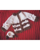 Crochet Sweater and Mittens Set
