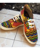  Ankara Rubber shoes for men