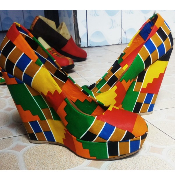 Kente Wedges 