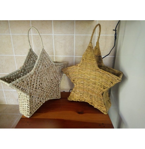 Straw Wooven Basket Bag