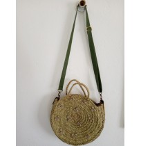 Woven Straw Sling Bag