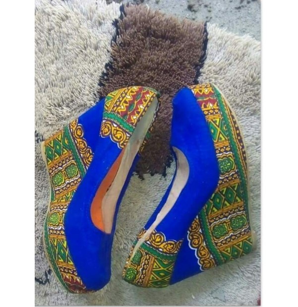 Kente wedges