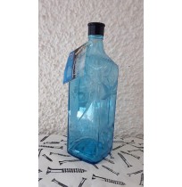 Recycled Glass Handengraved Water Bottles