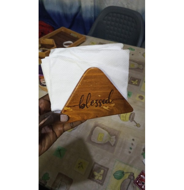 Wooden Serviette/Napkin holder 