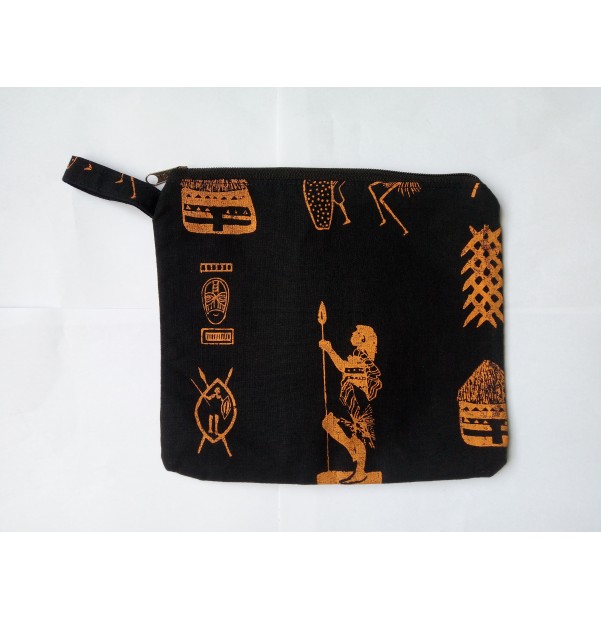 Kitenge Cosmetic Purse